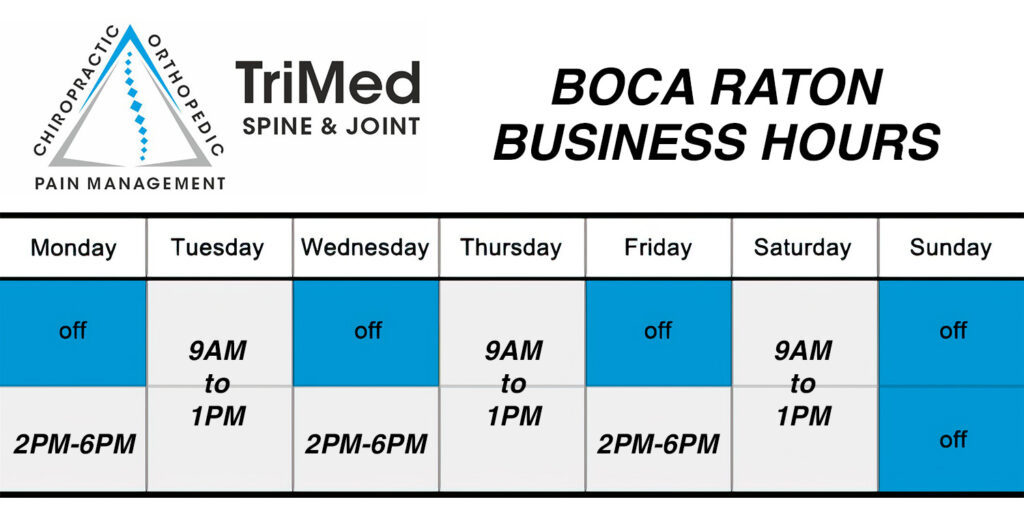 Boca Raton | TriMed Spine & Joint