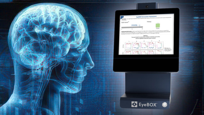 EyeBOX vision testing device, TriMed Spine & Joint